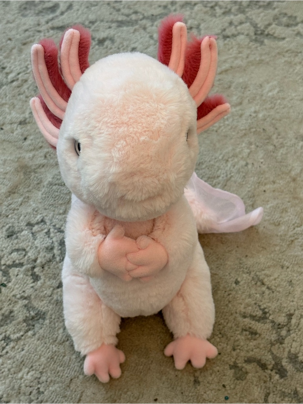 New Plush Pink Axolotl Stuffed Animal - Very Soft stuffy